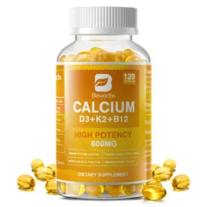 Vitamin D3 & K2 & B12 Calcium Capsules