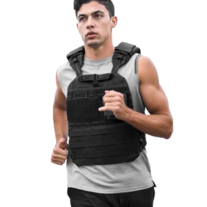 Body Weighted Vest with Shoulder Pad and Reflective Stripe