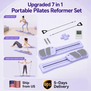 7-in-1 Pilates Board for Full-Body Fitness