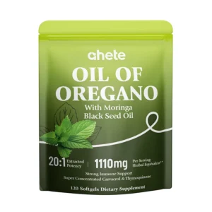 Oil of Oregano with Moringa Black Seed Oil Softgels